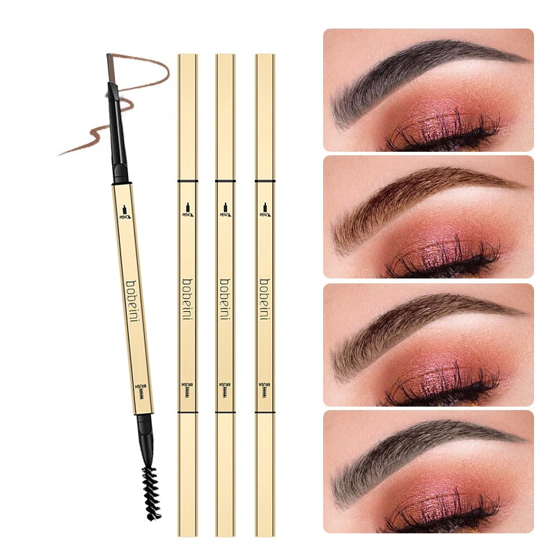 Dual-Ended Waterproof Eyebrow Pencil – Precise, Long-Lasting & Smudge-Proof Brow Makeup