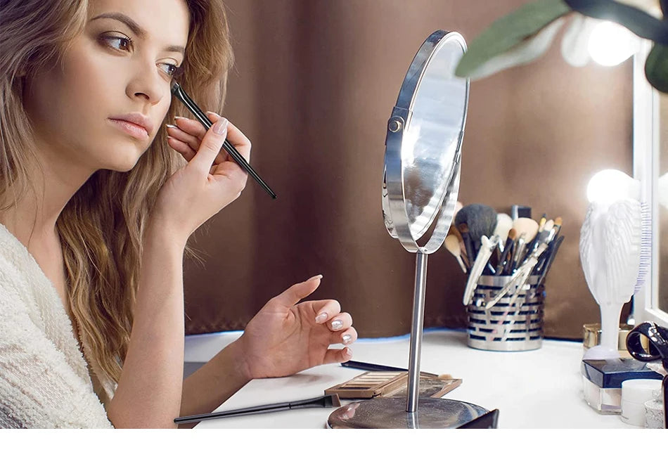 5/10/20/50Pcs Brow Brush Super Thin Angled Eyeliner Brush Synthetic Hair Eye Makeup Brushes Fine Sharp Cosmetic Eyebrow Tools