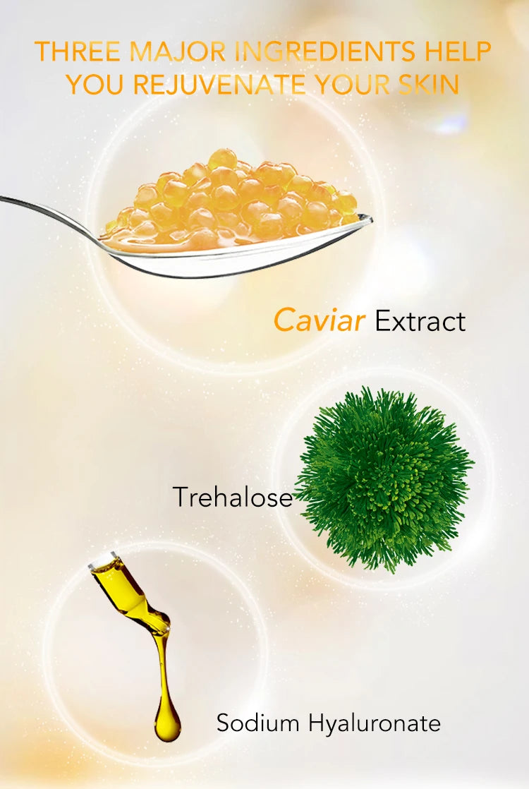 CAVIAR Serum Anti-Aging Wrinkle Brightening Moisturizing Whitening Freckles