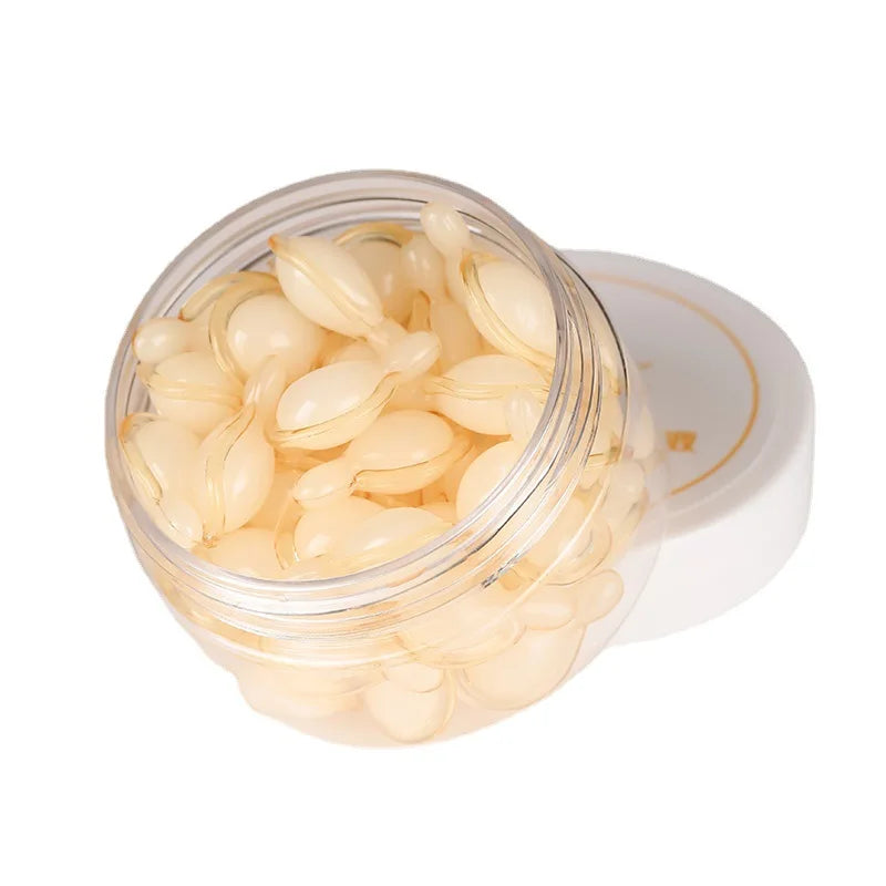 30/50/60/80PCS Hyaluronic Acid Collagen Facial Capsules Essence Anti-wrinkle Whitening Serum Moisturizing Capsule Face Care Set