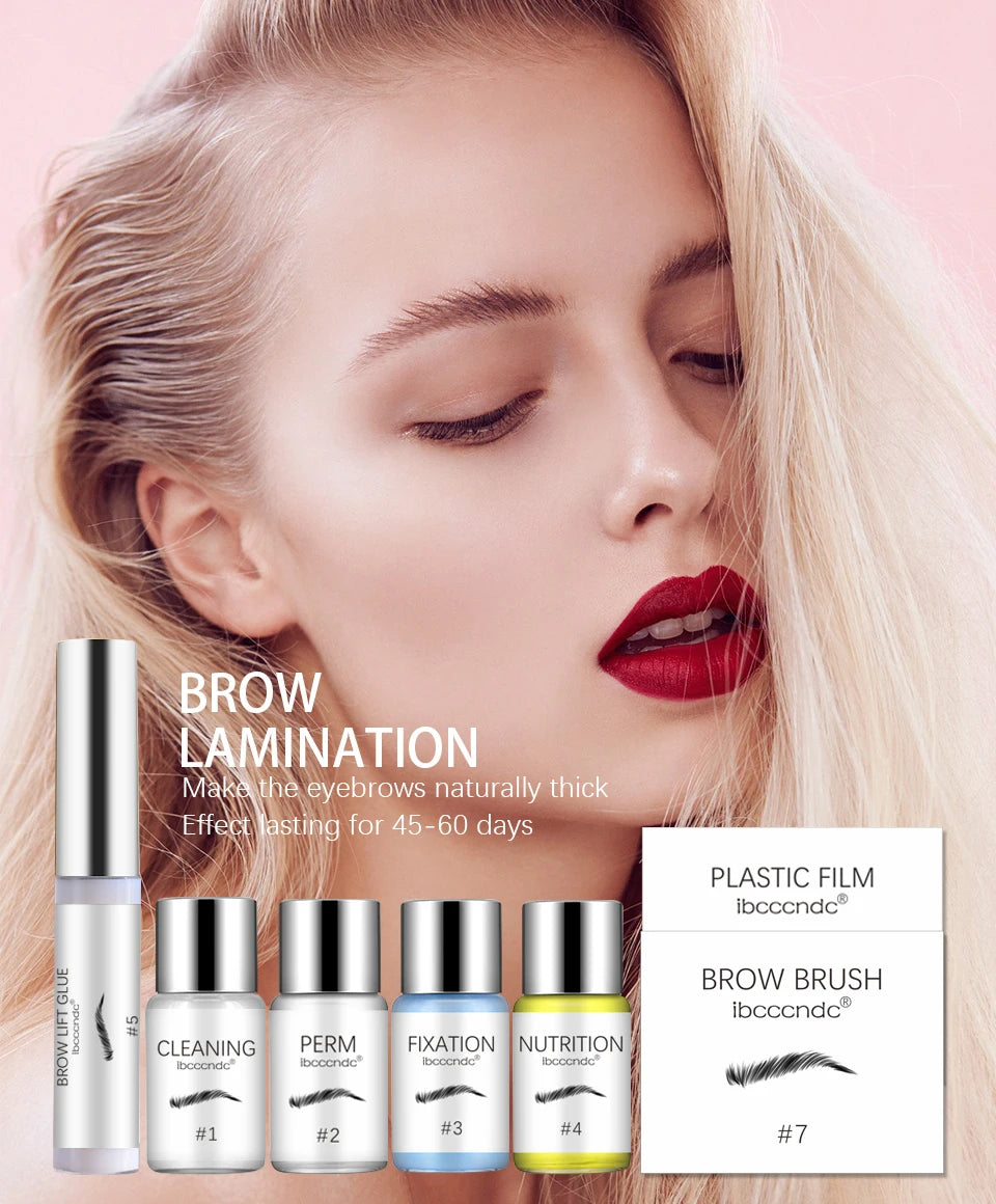 Pro Lash Lift Perming Eyelash Lifting Brow Lamination Kit Curling Eye lash Keratin Perming Lotion for Home Use