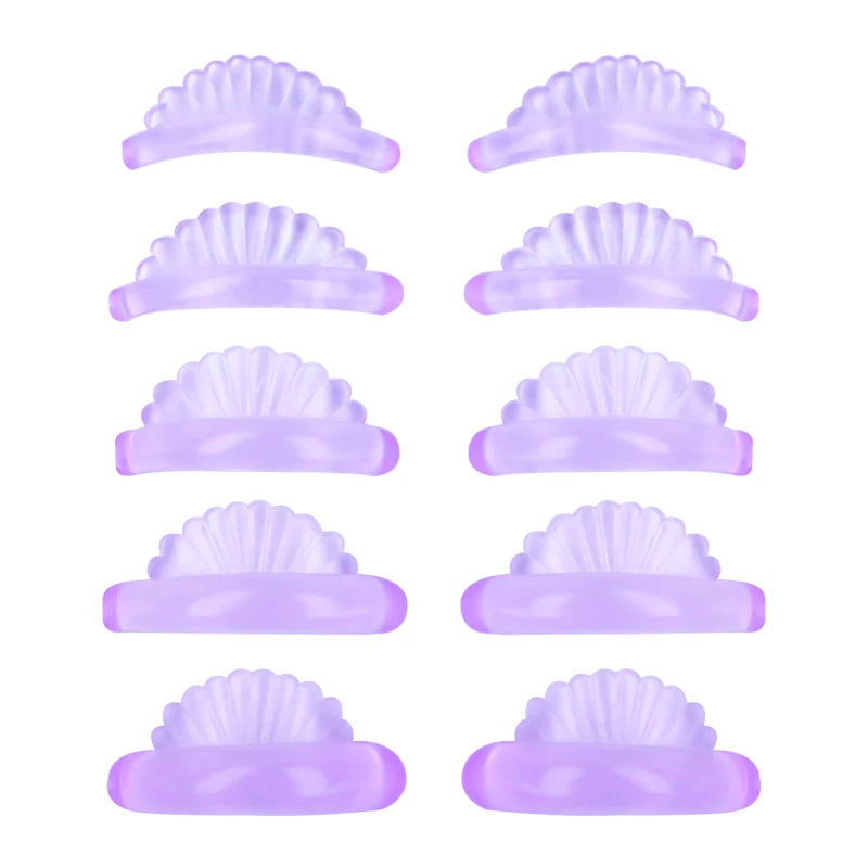 5 Pair 5 Size Lash Lift Silicone Pads Eyelash Perm 3D Curler Eye Patches  Eyelashes Extension