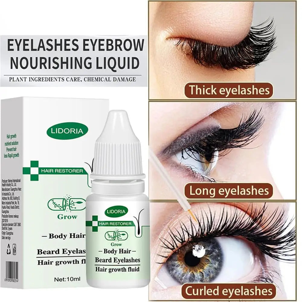Fast Eyelash Growth Serum 7 Days Natural Eyelash Enhancer Longer Fuller Thicker Lashes Treatment