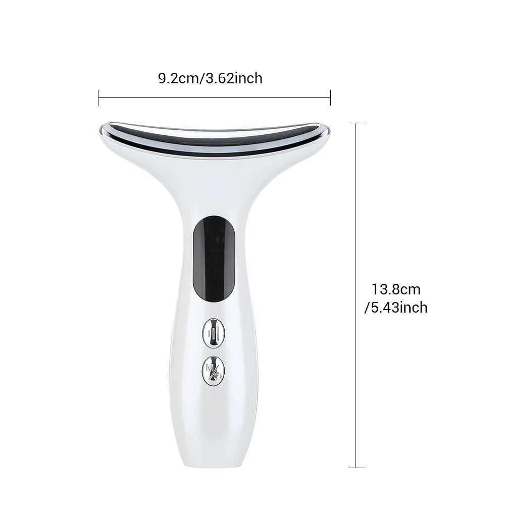 EMS Face Neck Lift Beauty Device Facial Massager LED Double Chin Remover Skin Rejuvenation Tightening Anti Wrinkle