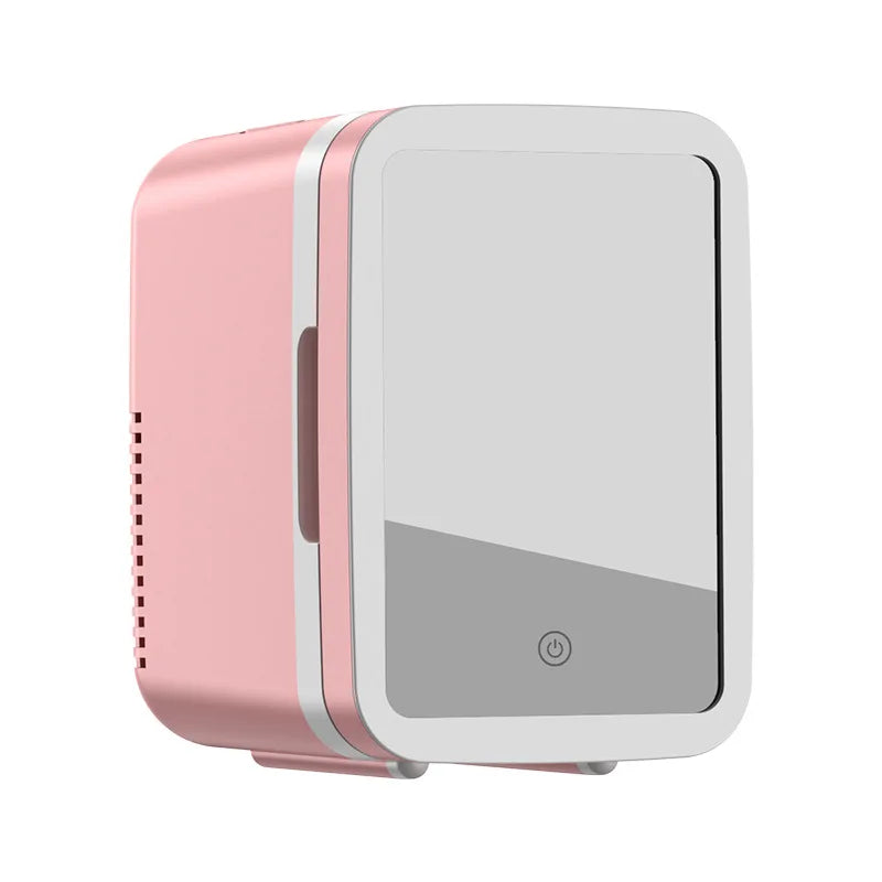 12V/110V-220V Mini Cosmetic Fridge Portable Refrigerator Beauty Face