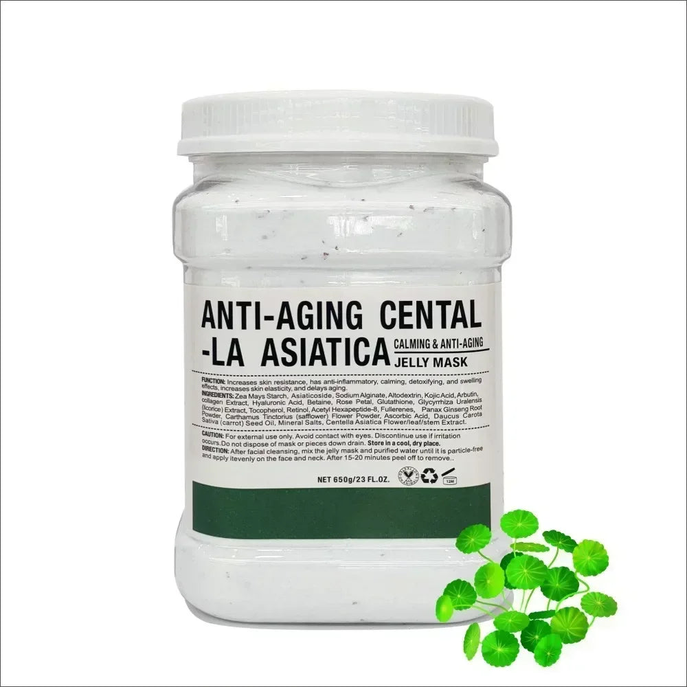 Plant Powder Masks Peel Off Vitamin C Hyaluronic Acid Facial SkinCare