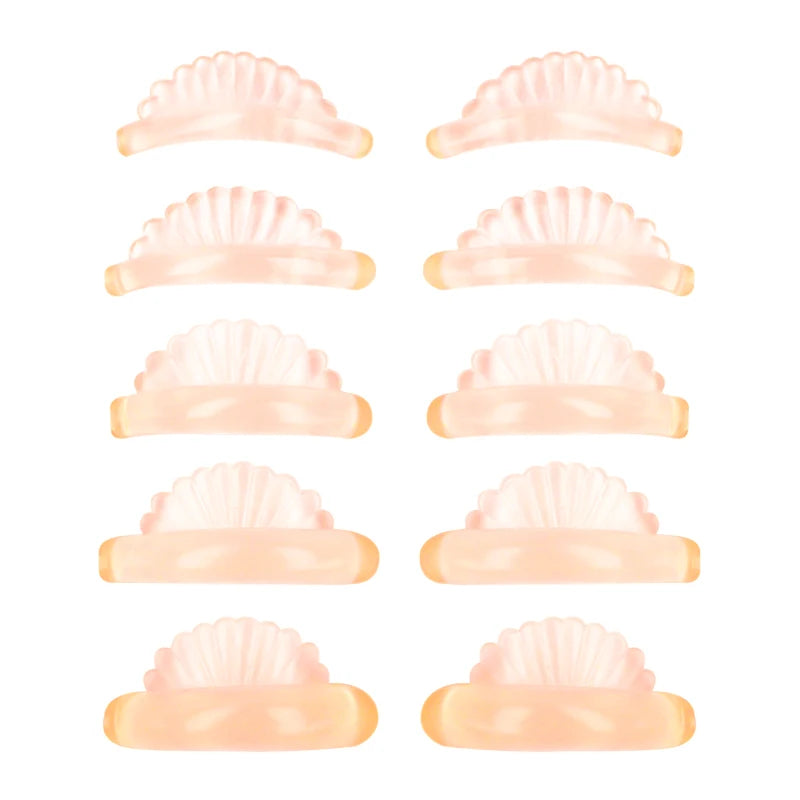 5 Pair 5 Size Lash Lift Silicone Pads Eyelash Perm 3D Curler Eye Patches  Eyelashes Extension