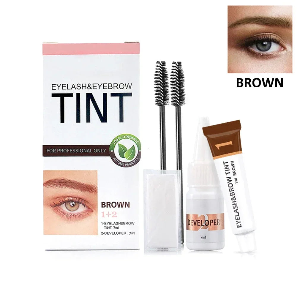 Professional Eyebrow Dye Waterproof Long-lasting Kit Semi Permanent Brow Lift