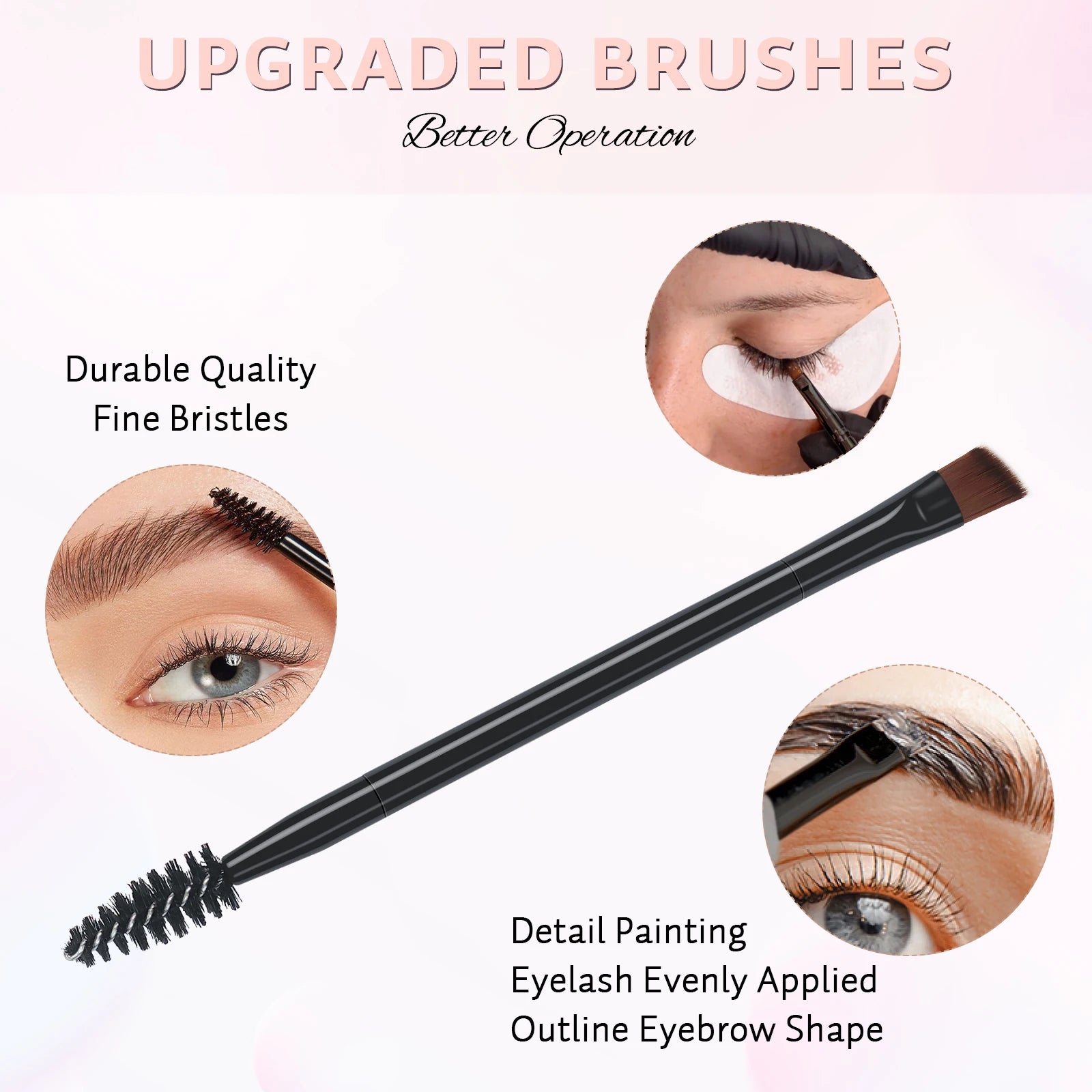 Lomans Korea Lash Color Kit Eyelash Color Set Black with Natural Effects Lasts 4 Weeks Easy to Use For Salon Lash Lift Tool