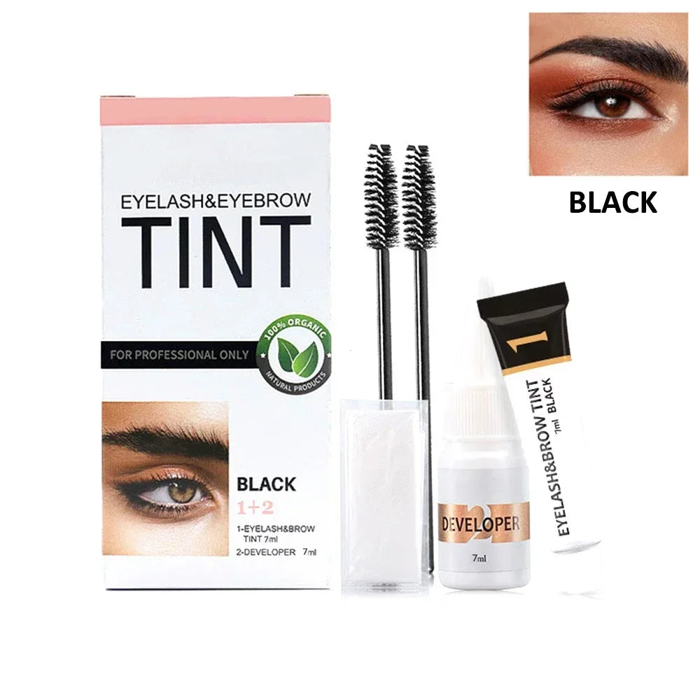 Professional Eyebrow Dye Waterproof Long-lasting Kit Semi Permanent Brow Lift