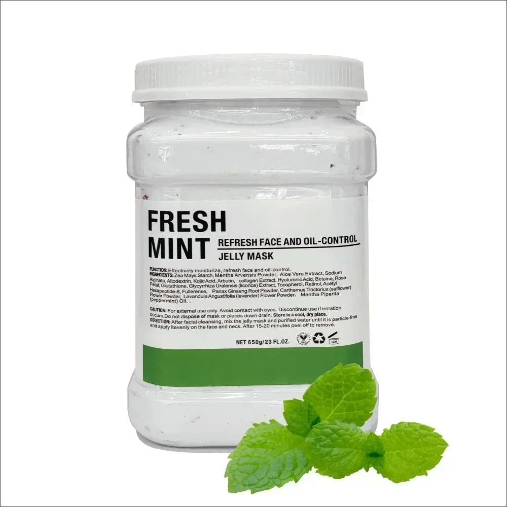 Plant Powder Masks Peel Off Vitamin C Hyaluronic Acid Facial SkinCare