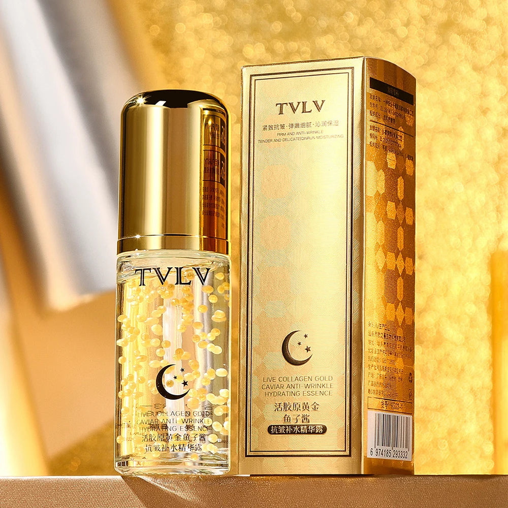 40ml Collagen Caviar Skin Rejuvenation Essence Tightening Refreshing Nourishing Moisturizing Face Serum Korean skincare products