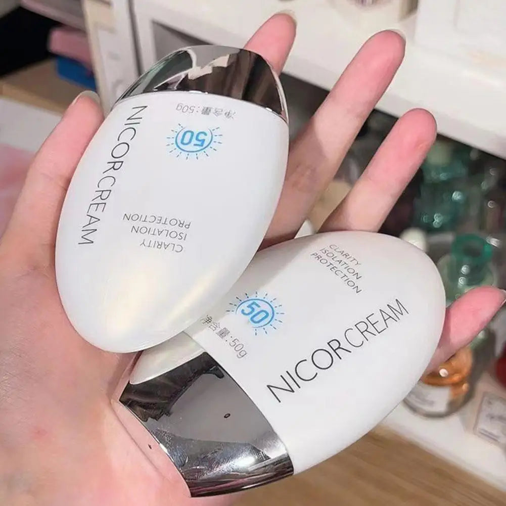 50ml Waterproof Facial Body Sunscreen Sun Cream Sunblock Skin Protective Cream Anti Sun Facial Protection Cream SPF50+