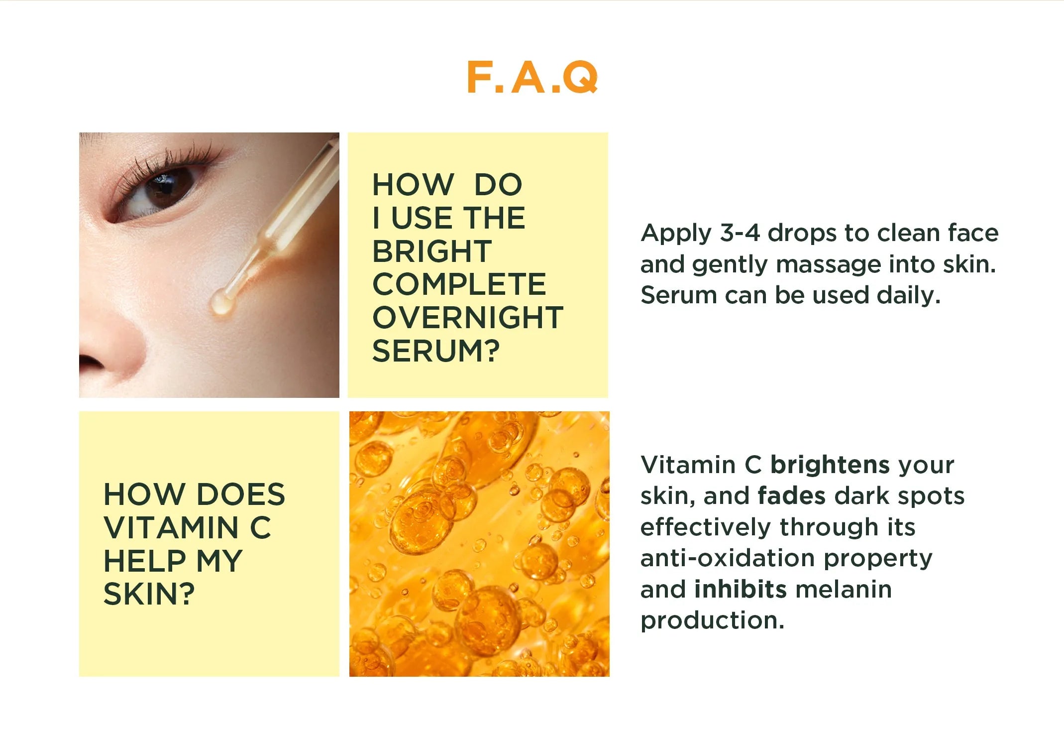 Vitamin C Serum for Face Whitening Essence Removes Comedones Blackheads Facial Repair