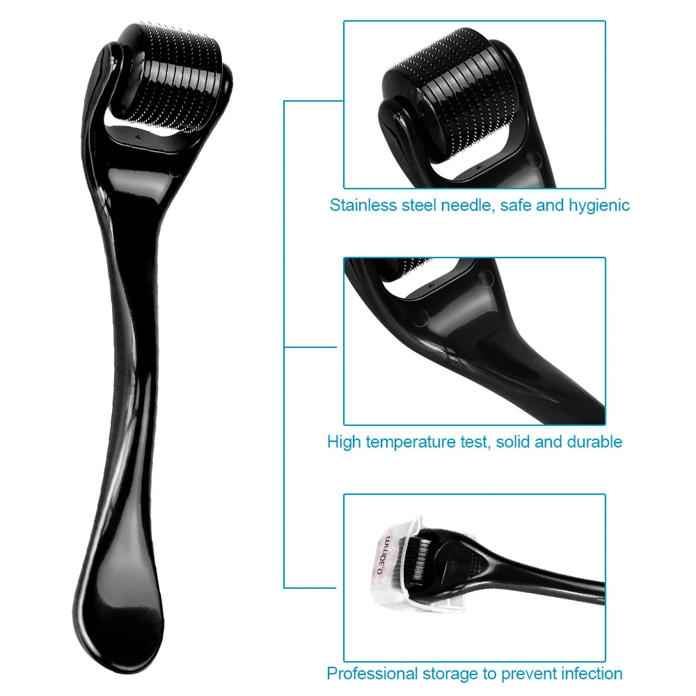 Derma Roller Skin Care Micro Needle Dermaroller Professional Derma Roller For Hair Growth Beard Growth Facial Beauty Roller