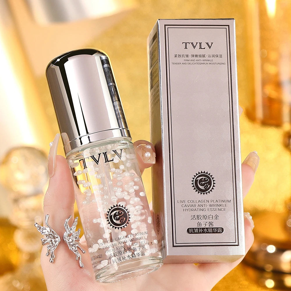 40ml Collagen Caviar Skin Rejuvenation Essence Tightening Refreshing Nourishing Moisturizing Face Serum Korean skincare products