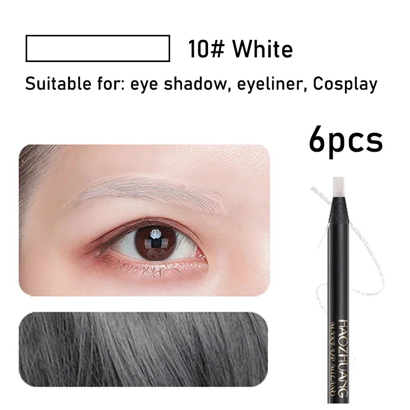 Waterproof Long Lasting Eyebrow Pencils with Soft Brush Eyebrows