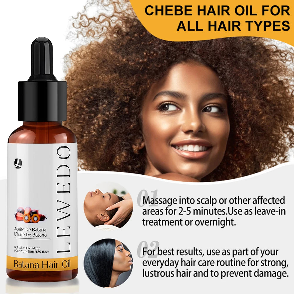 Batana Oil Conditioner 120ml Smooth Hair Essence Moisturizing Repair Hair Strengthening Hair Root Hair Care Hair Growth Healthie