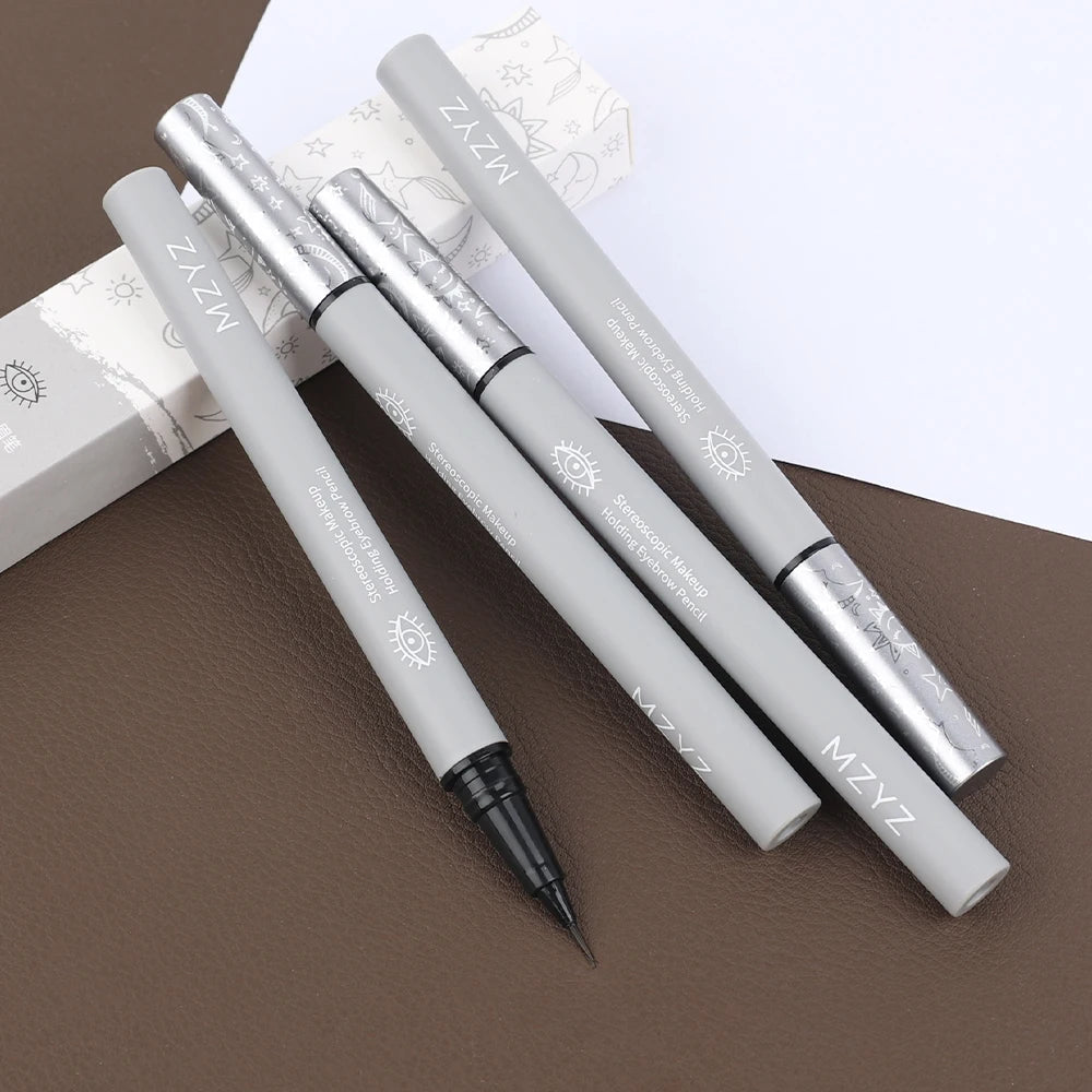 Ultra Fine Water Liquid Eyebrow Pencil Waterproof Long Lasting Eyeliner Lying Silkworm Pen Eyebrow Tattoo Pen Eye
