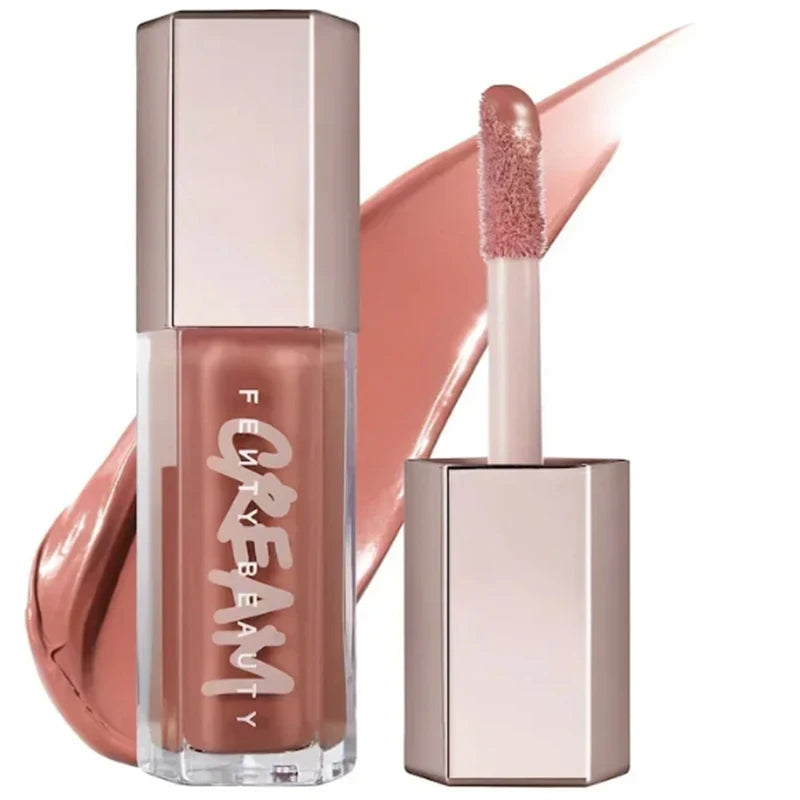 Fashion Fenty Beauty Lip Glaze Moisten Shine Glitter Lip Plumper Makeup For Beginner Liquid Lipstick Female Makeup Cosmetics
