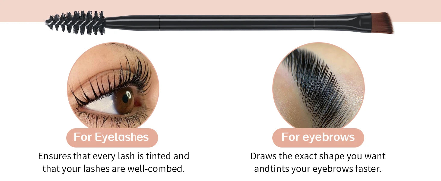 Lomans Korea Lash Color Kit Eyelash Color Set Black with Natural Effects Lasts 4 Weeks Easy to Use For Salon Lash Lift Tool