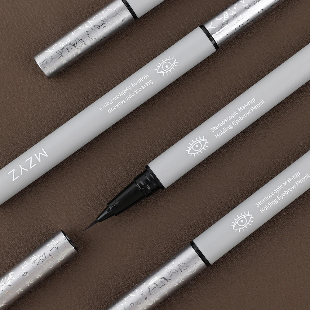 Ultra Fine Water Liquid Eyebrow Pencil Waterproof Long Lasting Eyeliner Lying Silkworm Pen Eyebrow Tattoo Pen Eye