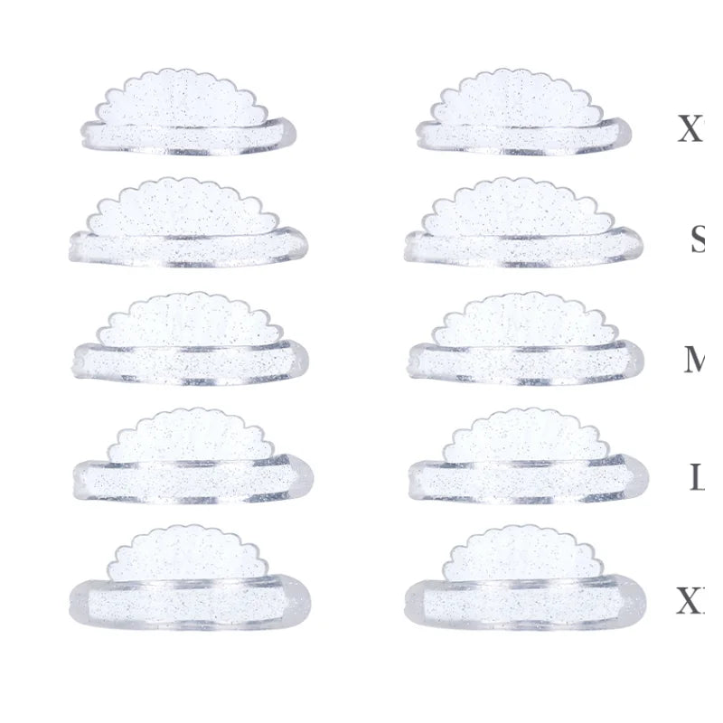 5 Pair 5 Size Lash Lift Silicone Pads Eyelash Perm 3D Curler Eye Patches  Eyelashes Extension