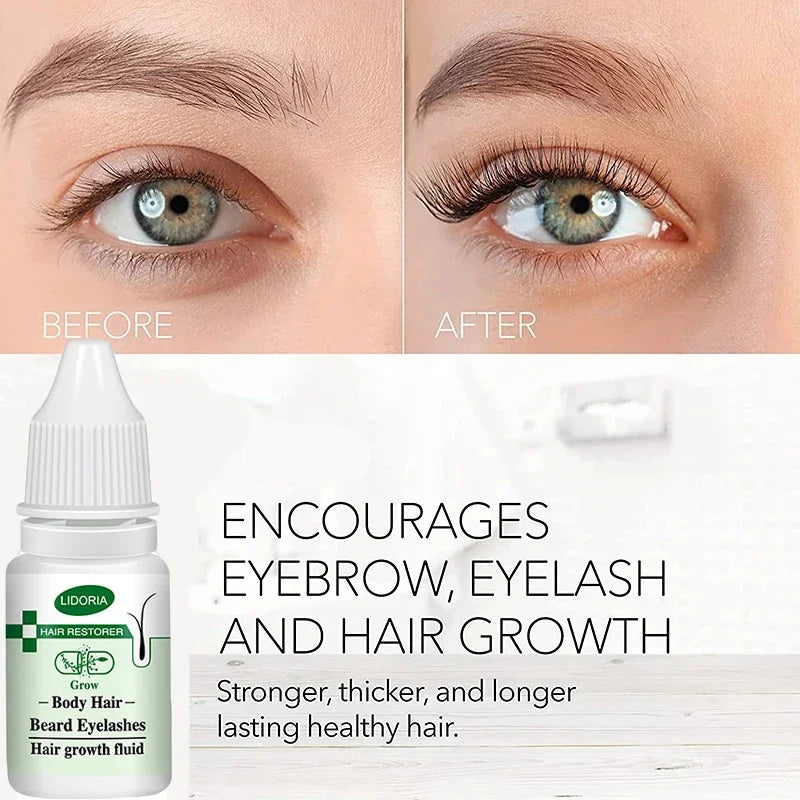 Fast Eyelash Growth Serum 7 Days Natural Eyelash Enhancer Longer Fuller Thicker Lashes Treatment