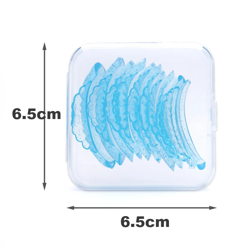 5 Pair 5 Size Lash Lift Silicone Pads Eyelash Perm 3D Curler Eye Patches  Eyelashes Extension
