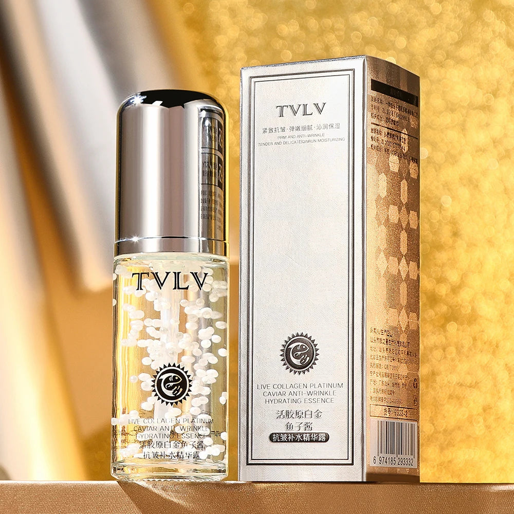 40ml Collagen Caviar Skin Rejuvenation Essence Tightening Refreshing Nourishing Moisturizing Face Serum Korean skincare products