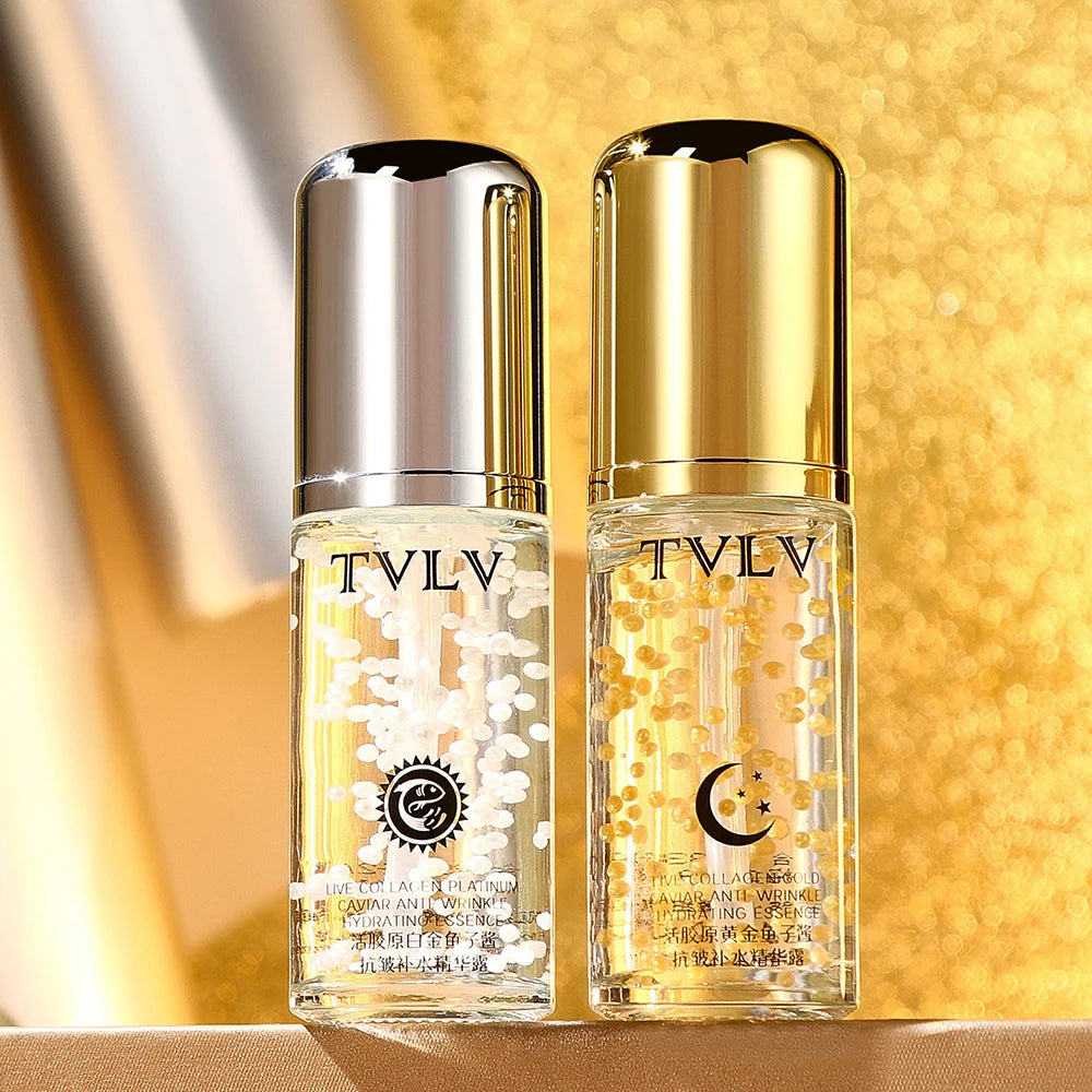 40ml Collagen Caviar Skin Rejuvenation Essence Tightening Refreshing Nourishing Moisturizing Face Serum Korean skincare products