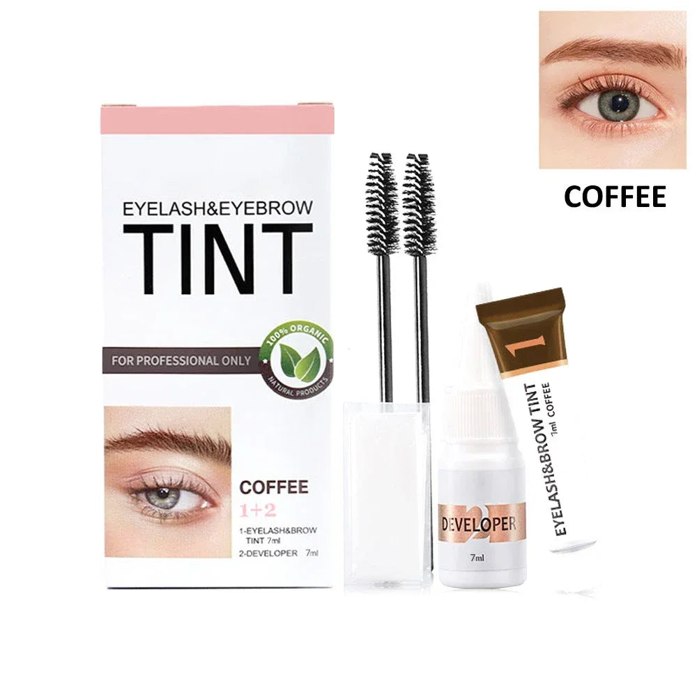 Professional Eyebrow Dye Waterproof Long-lasting Kit Semi Permanent Brow Lift
