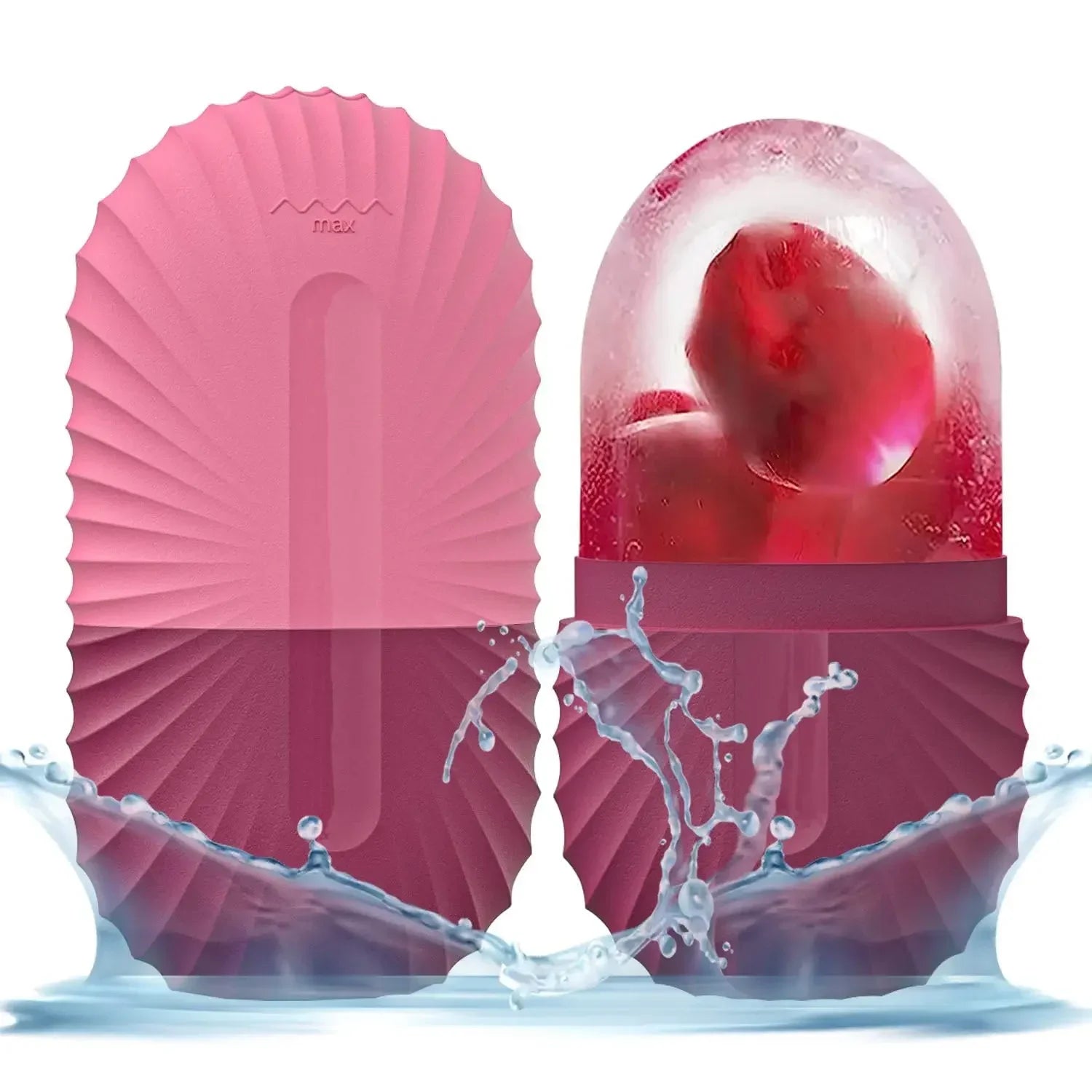 Ice Facial Roller Skin Care Beauty Lifting Contouring Tools Ice Cube Trays Ice Globe Balls