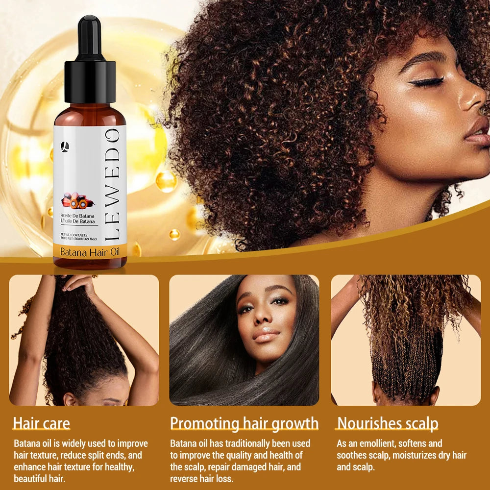 Batana Oil Conditioner 120ml Smooth Hair Essence Moisturizing Repair Hair Strengthening Hair Root Hair Care Hair Growth Healthie