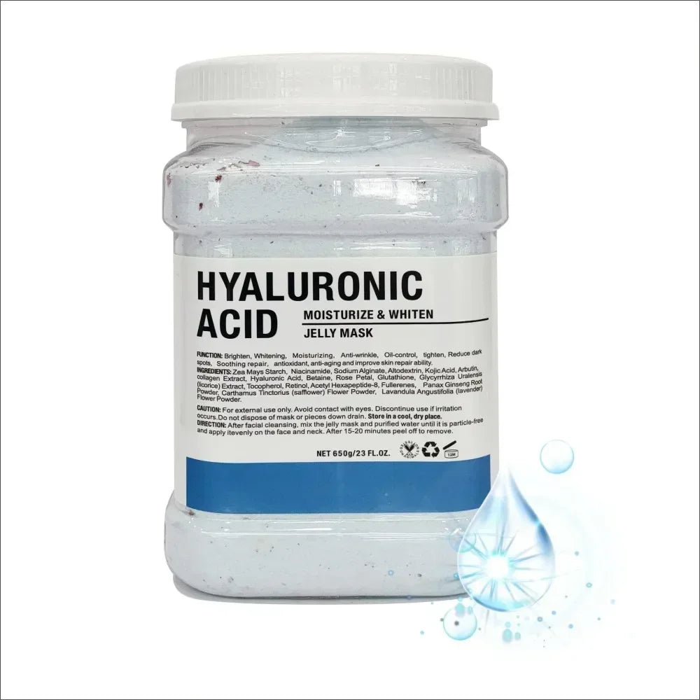Plant Powder Masks Peel Off Vitamin C Hyaluronic Acid Facial SkinCare
