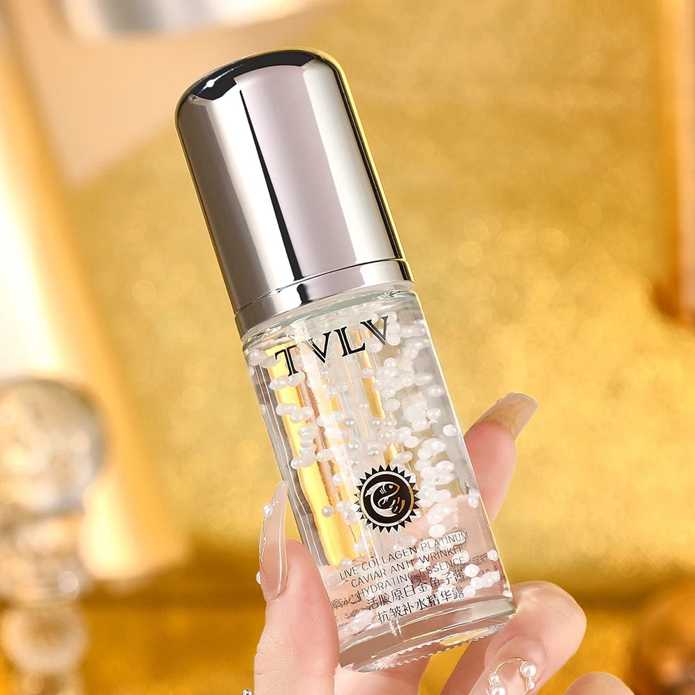 40ml Collagen Caviar Skin Rejuvenation Essence Tightening Refreshing Nourishing Moisturizing Face Serum Korean skincare products