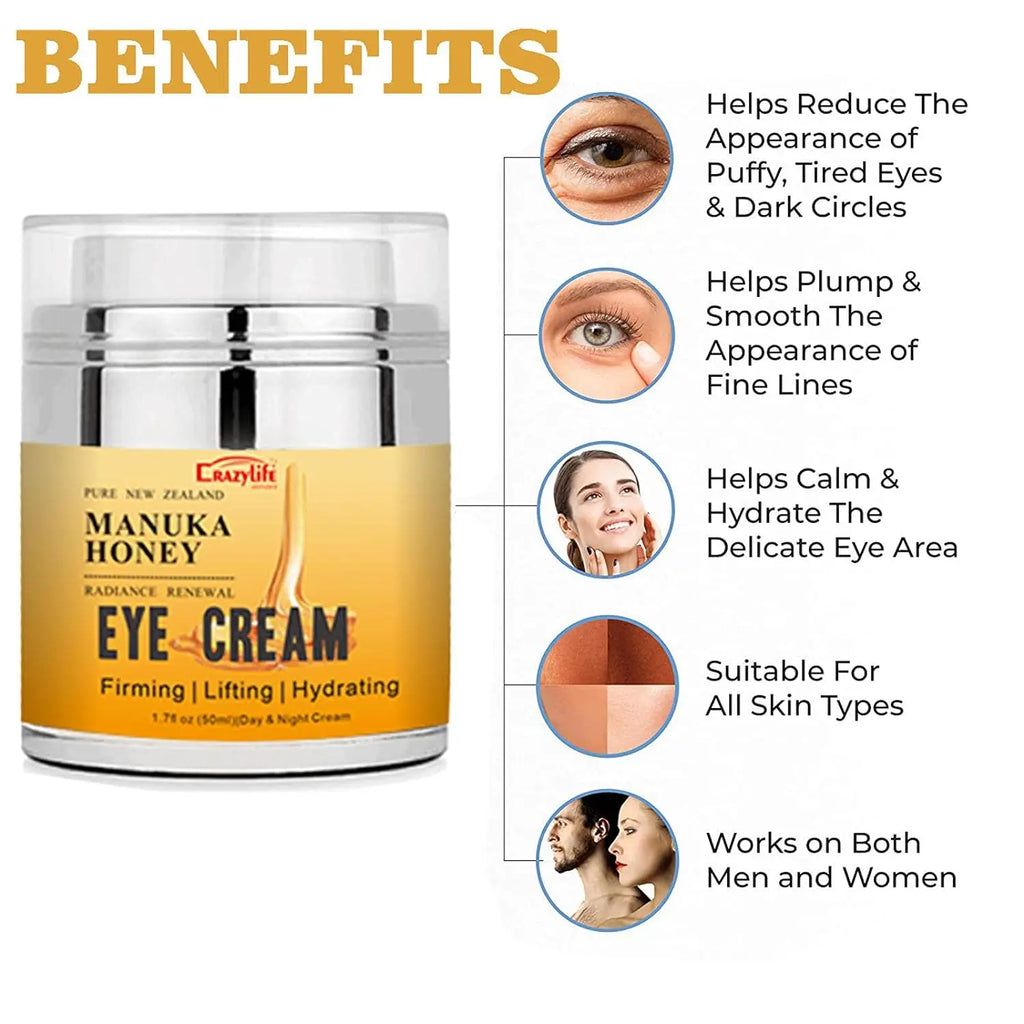 100g Organic Manuka Honey Shrink Pores Moisturizing Whitening Face Serum