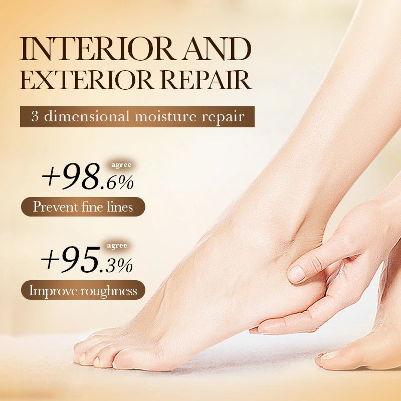 Vitamin E Foot Cream Manuka Honey Anti-Cracking Moisturizing Hand And Foot Cream Mask For Feet Feet Cracked Foot Cream