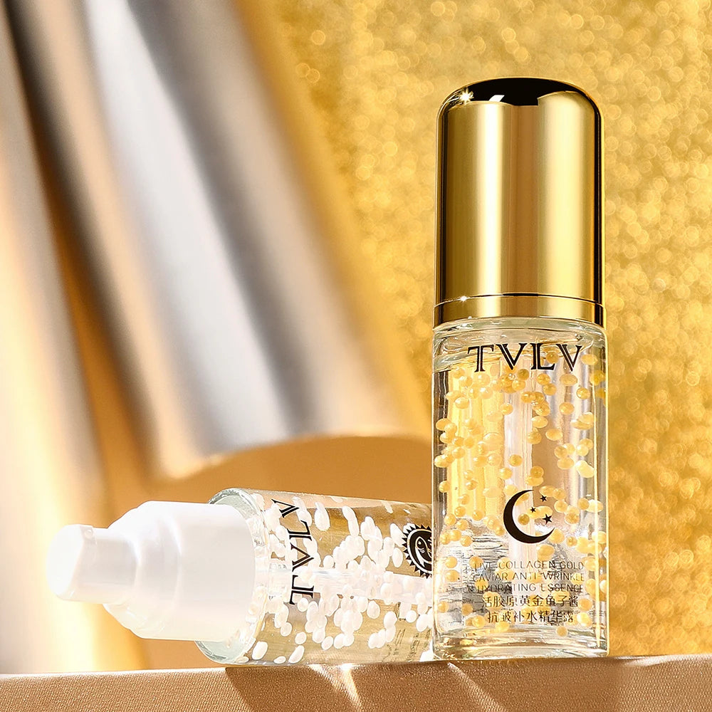 40ml Collagen Caviar Skin Rejuvenation Essence Tightening Refreshing Nourishing Moisturizing Face Serum Korean skincare products