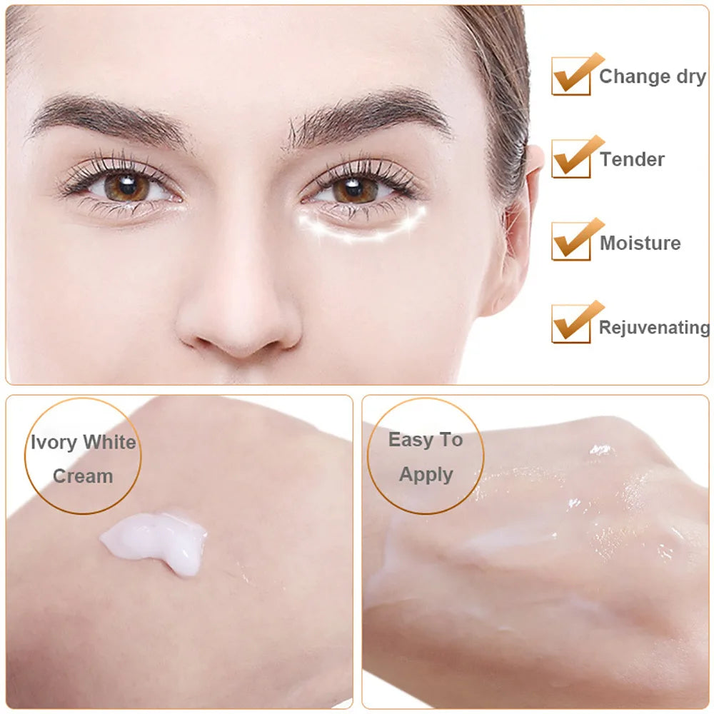 Snail Collagen Eye Cream Firming Moisturizing Anti Dark Circles Remove Eye Bags skincare Eyes Creams Skin Care for Eyes