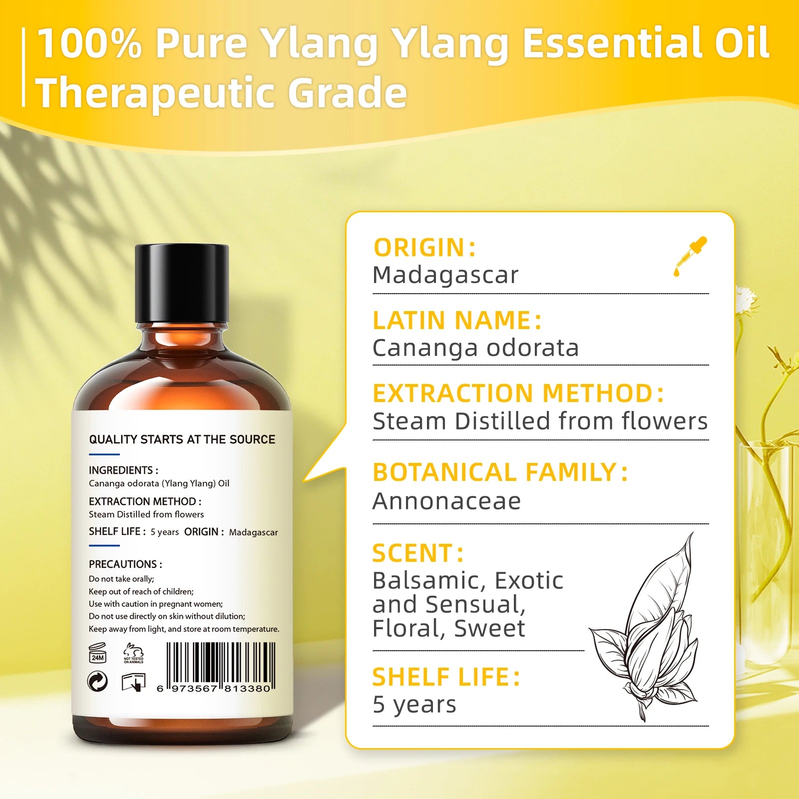 Essential Oils for Diffuser/Humidifier/Massage/Aromatherapy  Aromatic Oil for Candle/Soap Making
