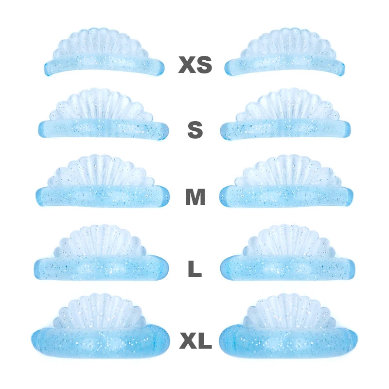 5 Pair 5 Size Lash Lift Silicone Pads Eyelash Perm 3D Curler Eye Patches  Eyelashes Extension