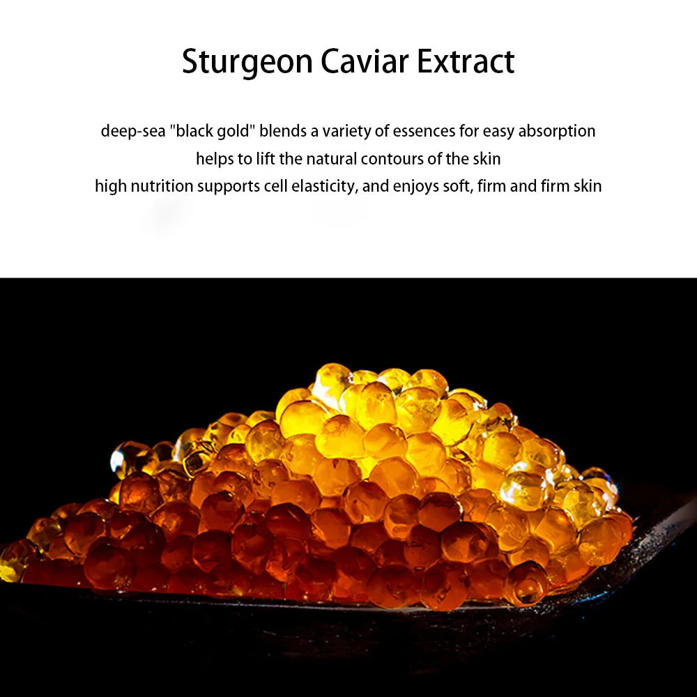 Sturgeon Roe Caviar Face Serum Korea Skin Care Products Skin Rejuvenation Bird's Nest Collagen Facial Care Essence Moisturizing