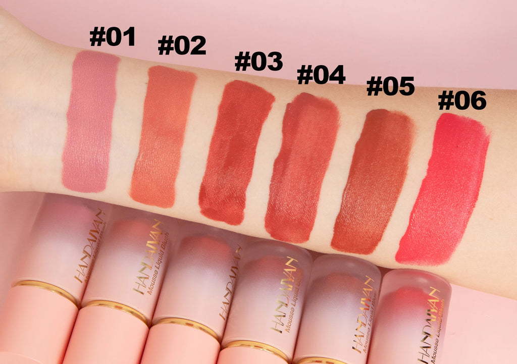 Matte Liquid BlushEasy Waterproof blush sponge brush head