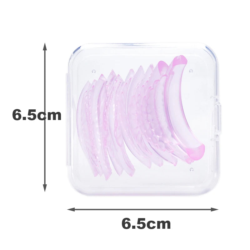 5 Pair 5 Size Lash Lift Silicone Pads Eyelash Perm 3D Curler Eye Patches  Eyelashes Extension