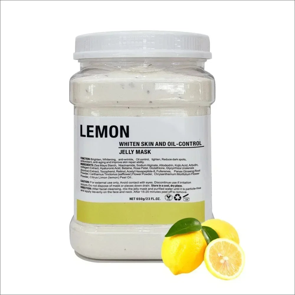 Plant Powder Masks Peel Off Vitamin C Hyaluronic Acid Facial SkinCare