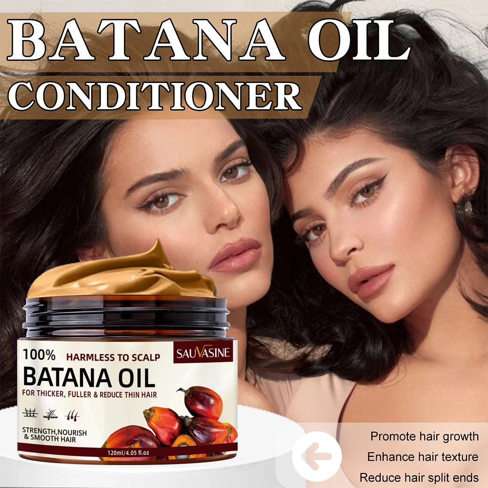 Batana Oil Conditioner 120ml Smooth Hair Essence Moisturizing Repair Hair Strengthening Hair Root Hair Care Hair Growth Healthie