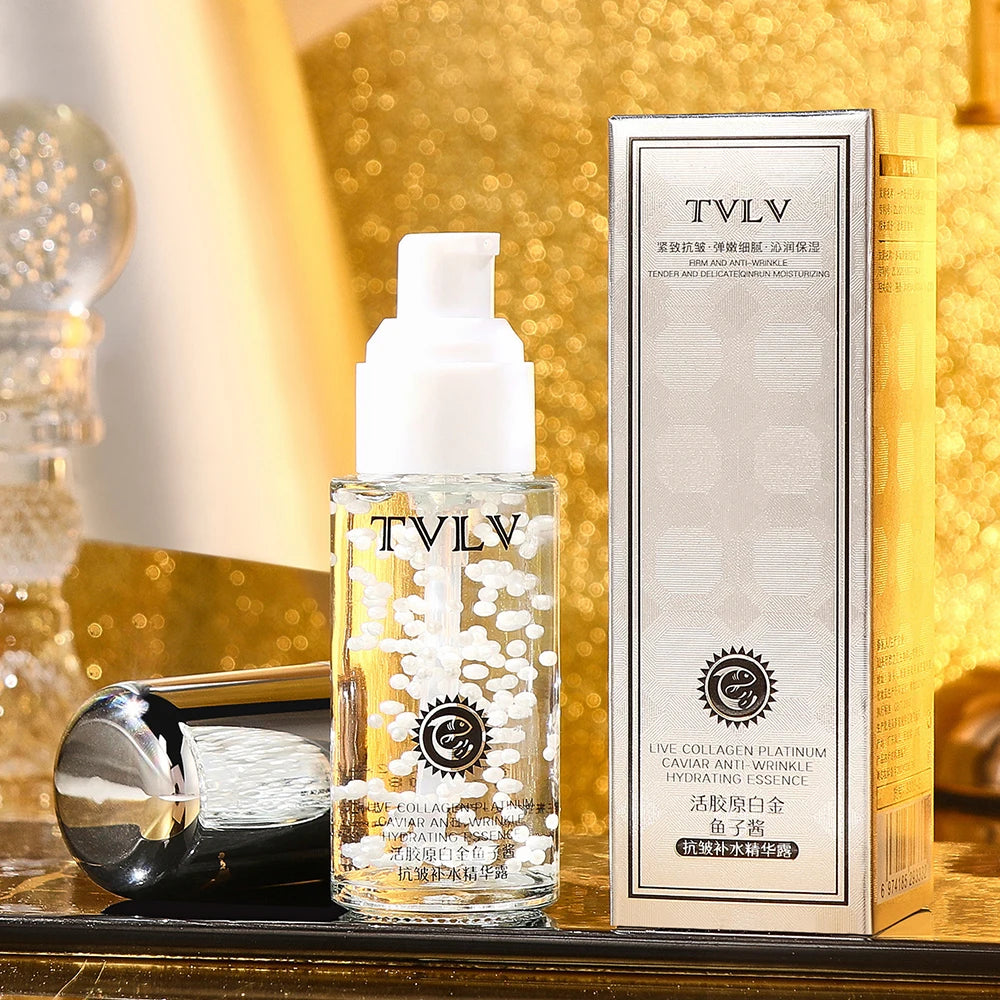 40ml Collagen Caviar Skin Rejuvenation Essence Tightening Refreshing Nourishing Moisturizing Face Serum Korean skincare products