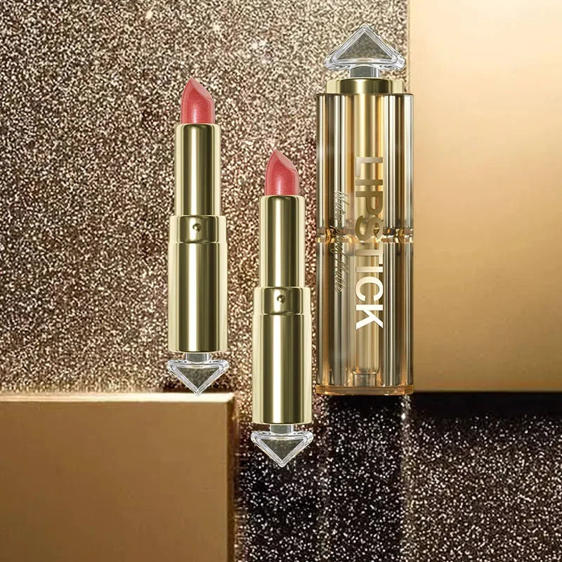 Lipstick 12 Colors Korea Matte Glitter Nude Waterproof Kissproof