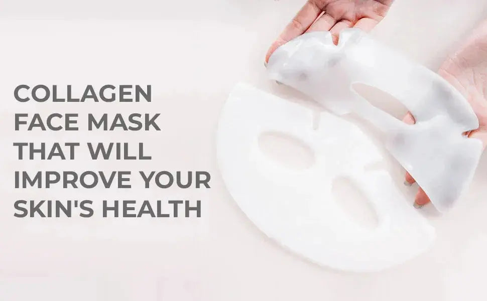 Deep Collagen Anti Wrinkle Lifting Mask Collagen Face Mask Overnight, Deep Collagen Mask for Lifting Firming Moisturizing(5Pack)